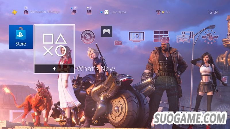 《最终幻想7 重制版》体验版在PS商店上架 下载还送PS4主题