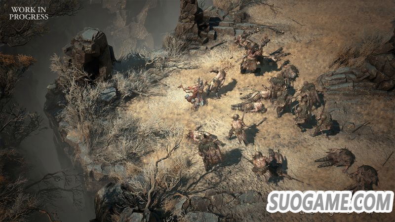 《暗黑破坏神4》食人魔种族及UI更新展示 将添加PC手柄支持