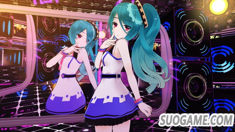 《海王星》新作《VVVtune》公开玩法介绍角色立绘与游戏画面