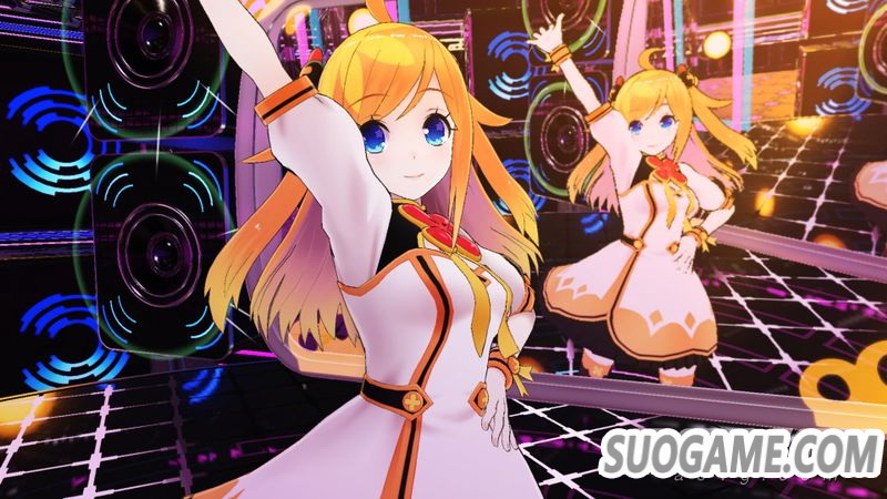 《海王星》新作《VVVtune》公开玩法介绍角色立绘与游戏画面