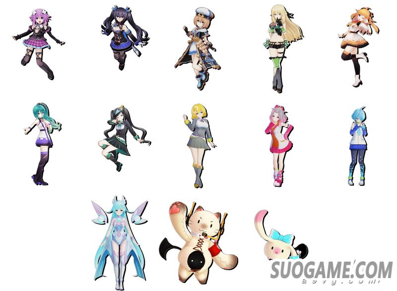 《海王星》新作《VVVtune》公开玩法介绍角色立绘与游戏画面