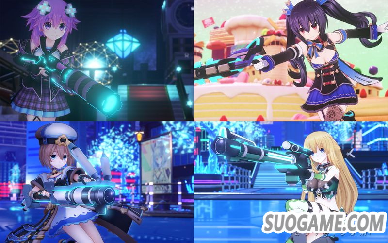 《海王星》新作《VVVtune》公开玩法介绍角色立绘与游戏画面