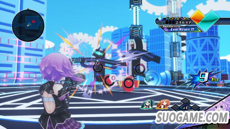 《海王星》新作《VVVtune》公开玩法介绍角色立绘与游戏画面