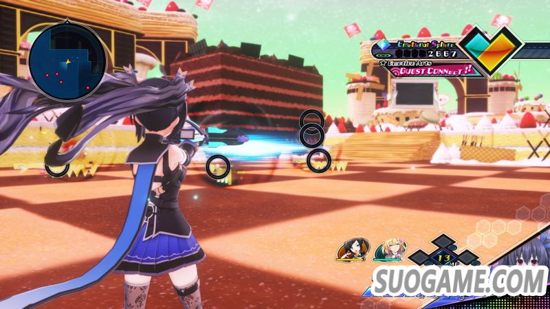 《海王星》新作《VVVtune》公开玩法介绍角色立绘与游戏画面