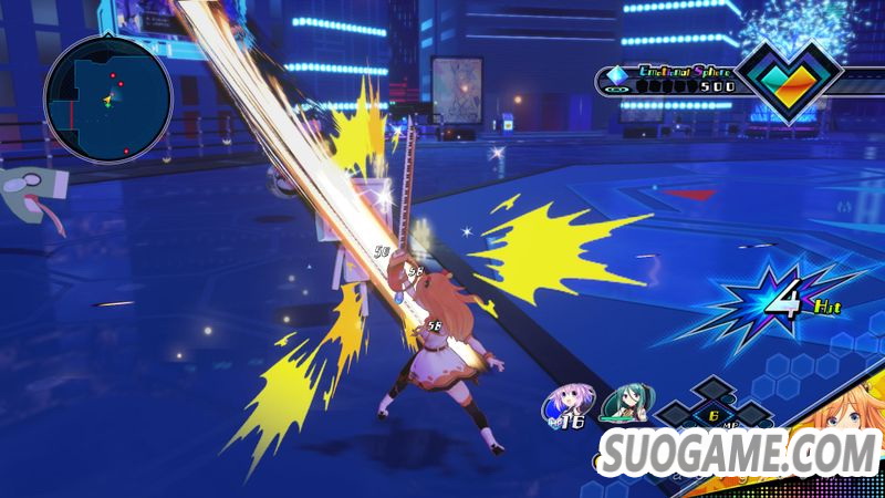 《海王星》新作《VVVtune》公开玩法介绍角色立绘与游戏画面