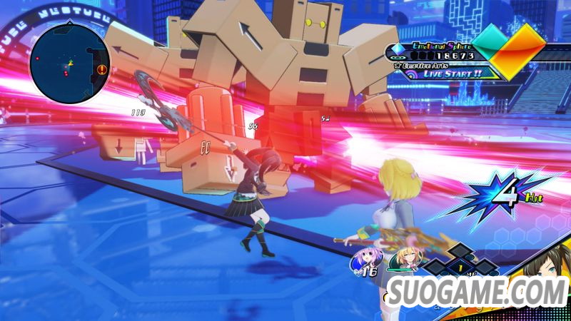 《海王星》新作《VVVtune》公开玩法介绍角色立绘与游戏画面