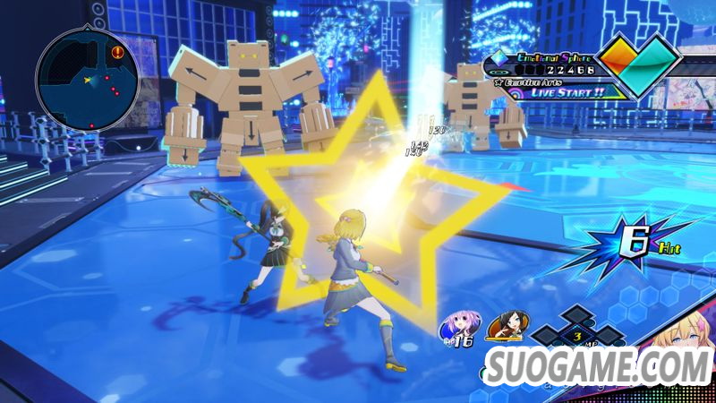 《海王星》新作《VVVtune》公开玩法介绍角色立绘与游戏画面