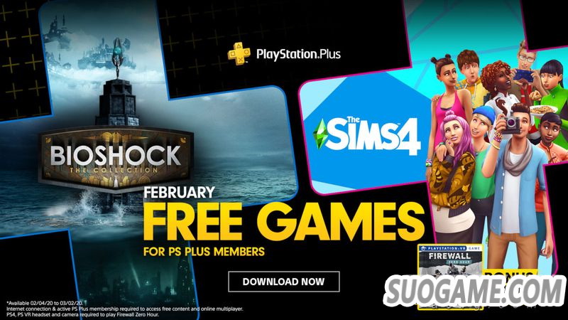 ?PS+会员2020年2月免费游戏汇总 Plus港服日服欧美服会免阵容