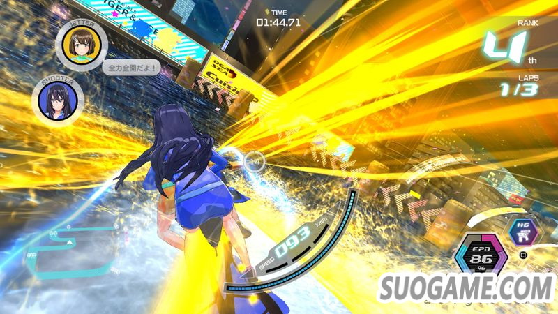 《神田川JET GIRLS》亚洲版将于北京时间3月发售 支持简体中文