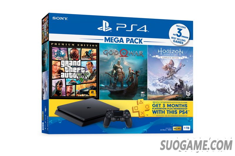 SIEH推出全新PS4“MEGA PACK”套装 年末节日有限时大优惠