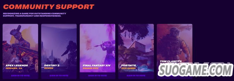 TGA 2019提名名单公开 只狼生化2死亡搁浅等6款作品角逐年度游戏