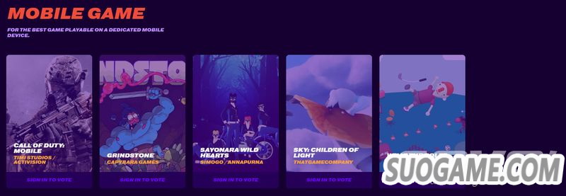 TGA 2019提名名单公开 只狼生化2死亡搁浅等6款作品角逐年度游戏