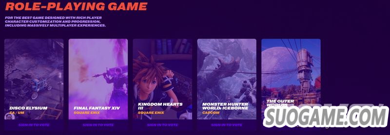 TGA 2019提名名单公开 只狼生化2死亡搁浅等6款作品角逐年度游戏