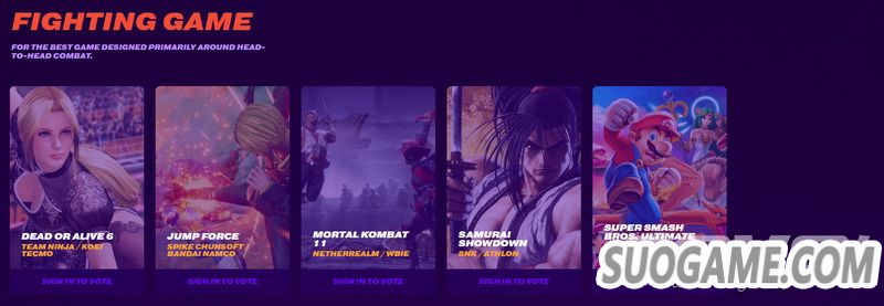 TGA 2019提名名单公开 只狼生化2死亡搁浅等6款作品角逐年度游戏