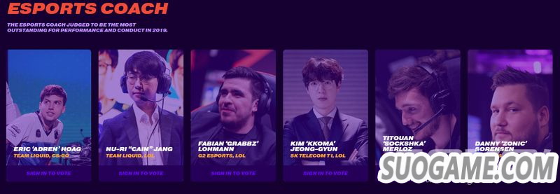 TGA 2019提名名单公开 只狼生化2死亡搁浅等6款作品角逐年度游戏