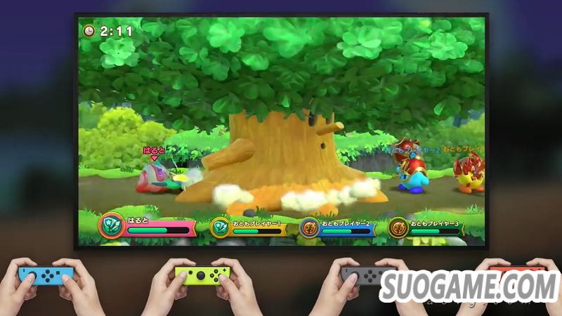 《超级卡比猎人队》今日登陆Switch 支持中文免费下载