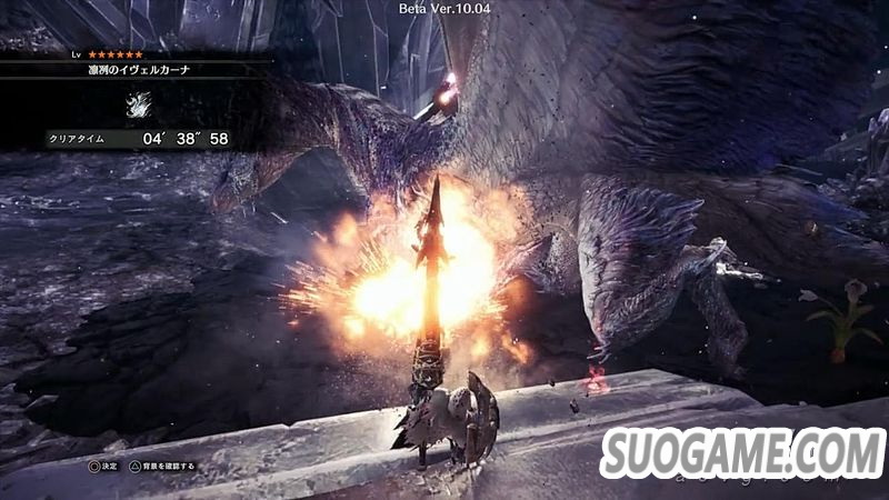 《怪物猎人世界 Iceborne》Beta测试铳枪4分台狩猎冰呪龙