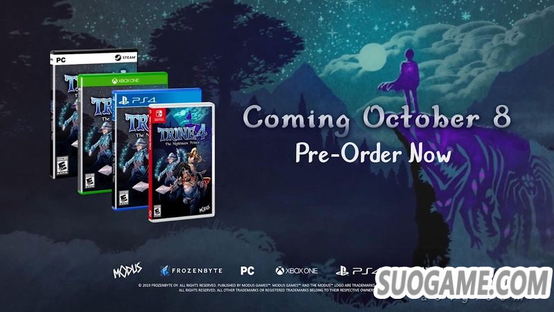 《三位一体4 梦魇王子》PAX West 8分钟实机游玩视频