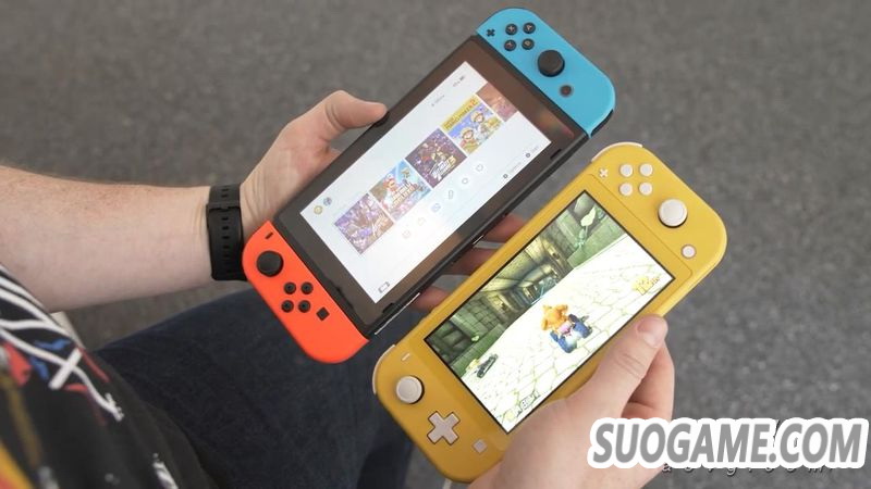 Switch Lite上手视频公开 和原版Switch进行对比