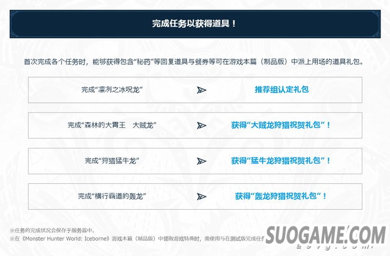 《怪物猎人世界 Iceborne》测试将于北京时间8月30日再开 可挑战冰呪龙