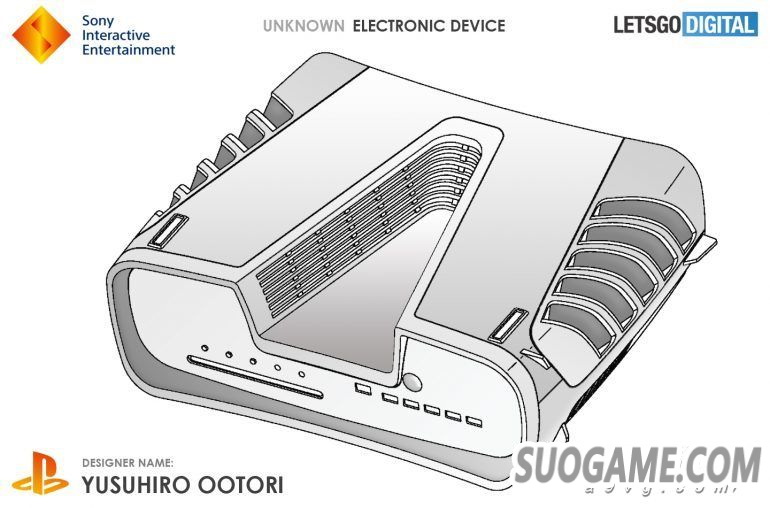 索尼互动娱乐申请了一个硬件设备的专利 看上去像真正的PSV