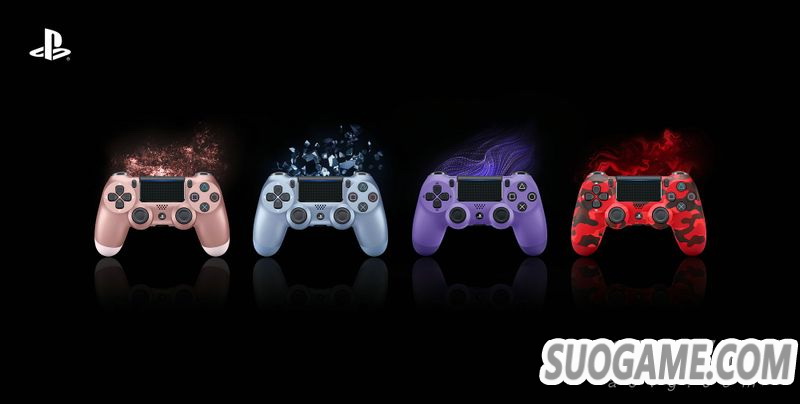 索尼推出四种新配色的PS4手柄 9月6日上市售价420元