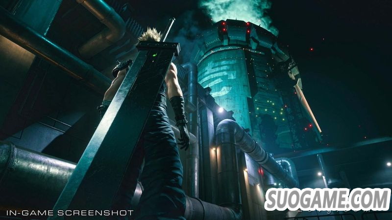 《最终幻想7 重制版》艺术概念图公开 展示游戏场景“一番街”