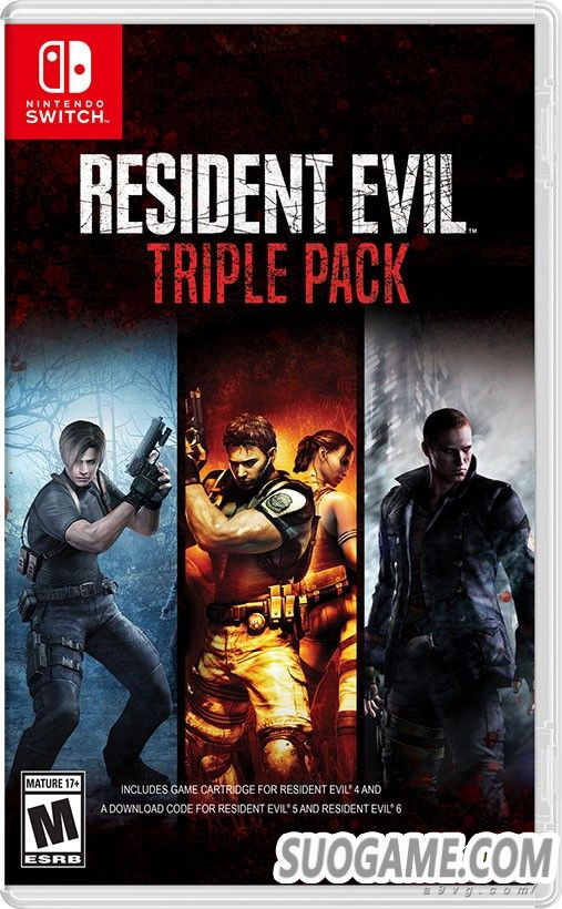 《生化危机5》、《生化危机6》将于北京时间10月29日登陆Switch平台