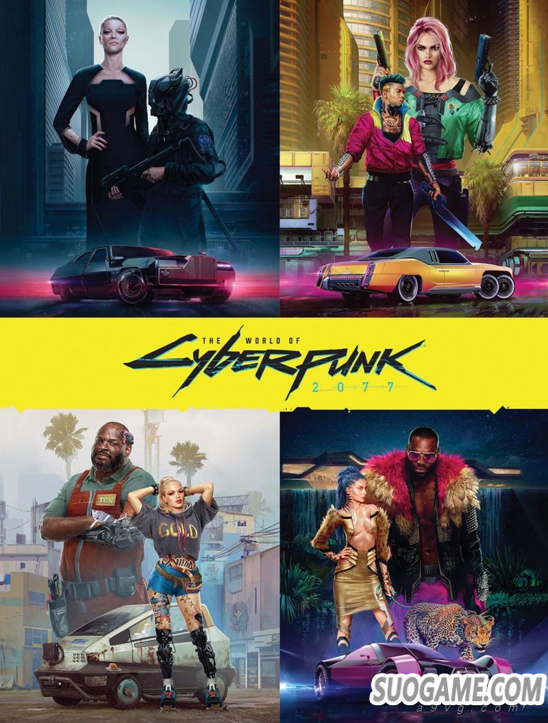 《赛博朋克2077世界》资料集将于北京时间2020年4月21日推出