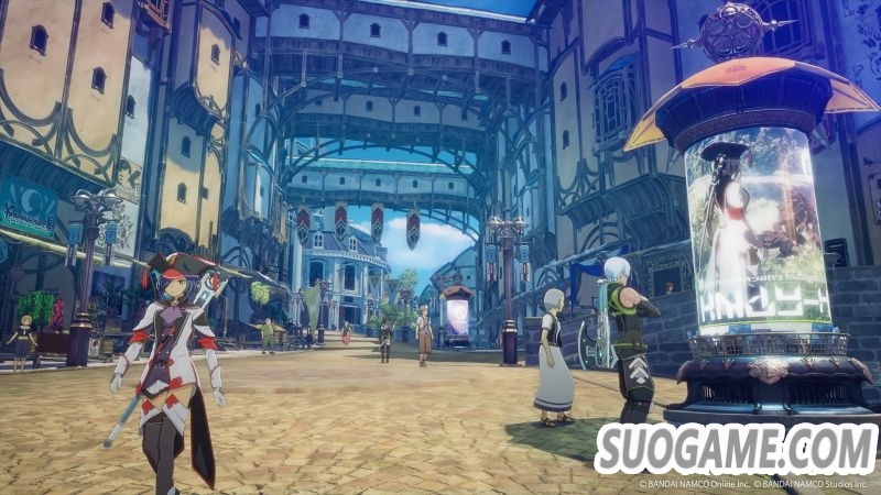 万代南梦宫的网游《蓝色协议》公开首支宣传片及大量截图