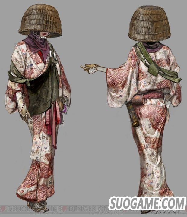 《只狼》官方画集公开部分收录画稿 8月2日发售288页