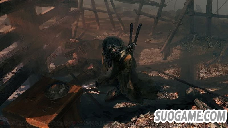 《只狼》官方画集公开部分收录画稿 8月2日发售288页