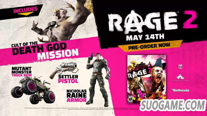 《狂怒2》售前预告片公开 游戏剧情或涉及时间穿越