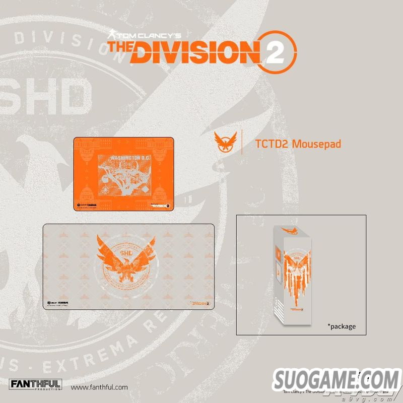 育碧授权推出《全境封锁2》特工实体装备 即日起接受预购