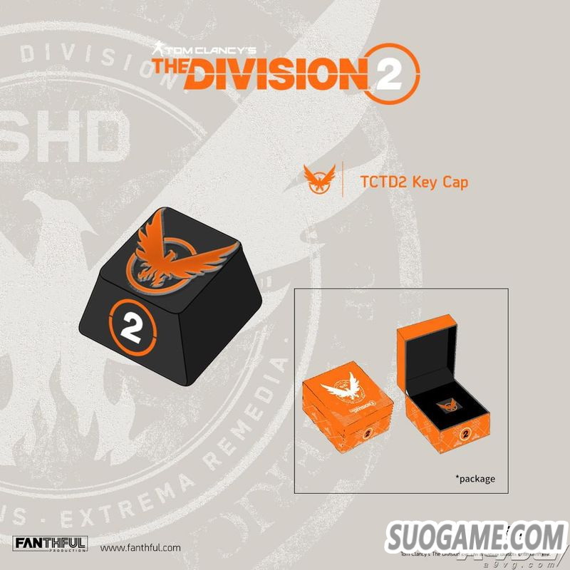 育碧授权推出《全境封锁2》特工实体装备 即日起接受预购