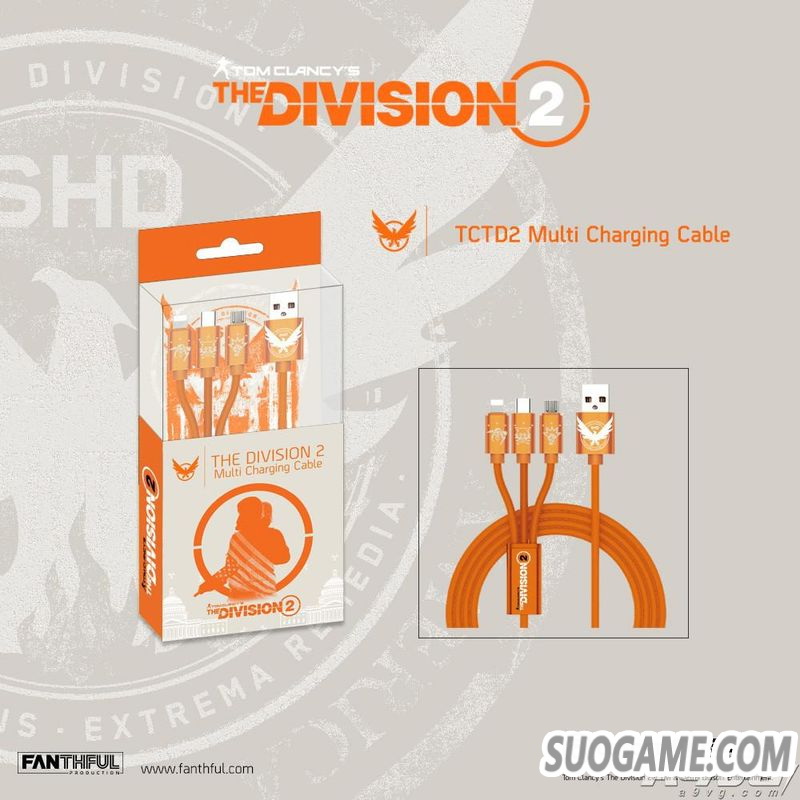 育碧授权推出《全境封锁2》特工实体装备 即日起接受预购