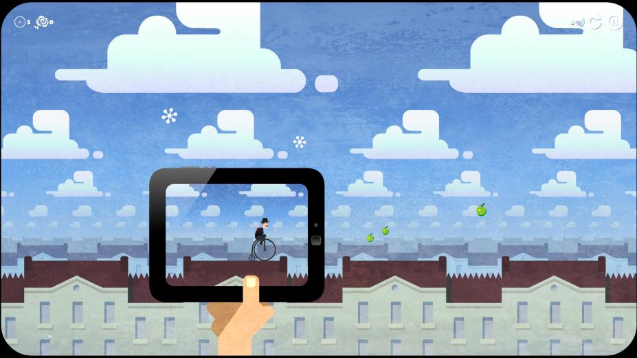 《雪地单车》游戏截图