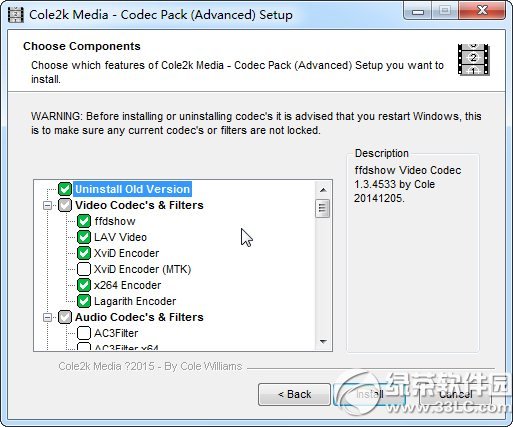 cole2k media codec pack v8.0.6 Ѱ
