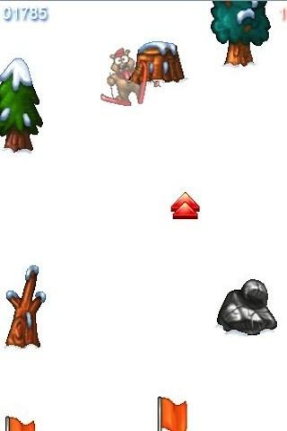 障碍滑雪熊 游戏截图1