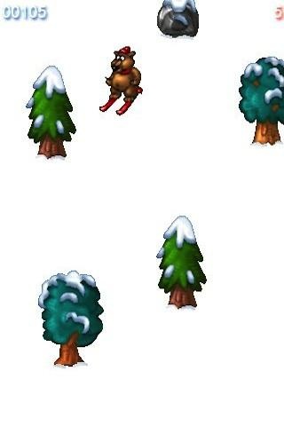 障碍滑雪熊 游戏截图2