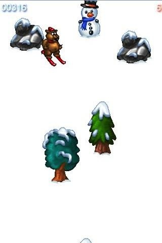 障碍滑雪熊 游戏截图3