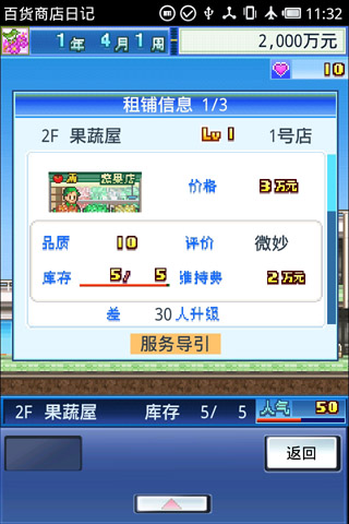 百货商店开店日记汉化版 游戏截图2