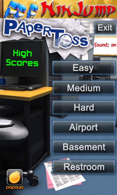 扔纸团（Paper Toss ）v1.0.9 汉化版 游戏截图2
