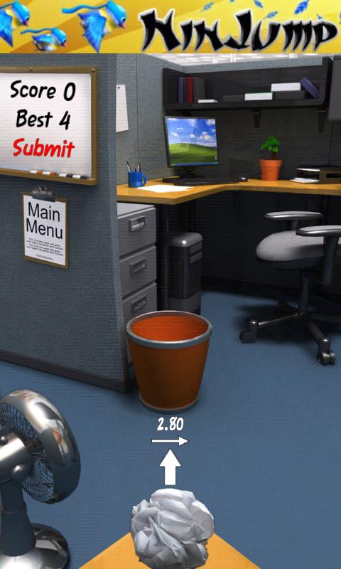 扔纸团（Paper Toss ）v1.0.9 汉化版 游戏截图3