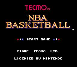 Tecmo NBA