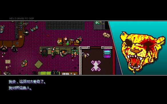 《火线迈阿密2：空号》中文截图