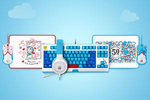 雷蛇 & 哆啦A梦推出限定外设！机械键盘京东549元！”
