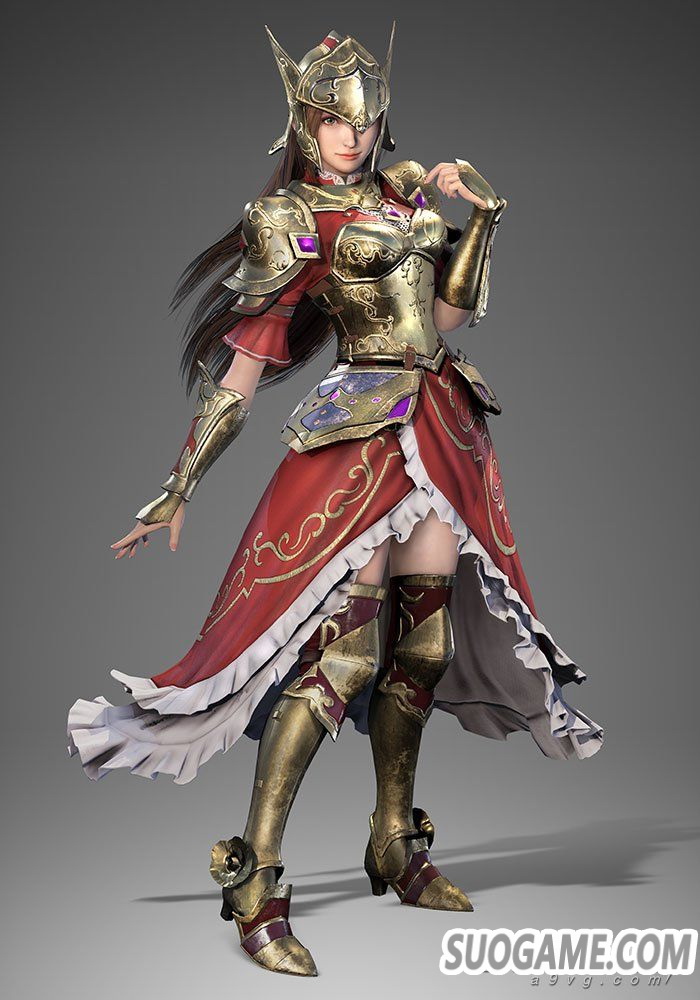 《真三国无双8》公开孙尚香练师等四名角色重装备造型