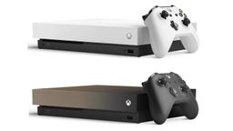 国行Xbox One X冰雪白及渐变金特别版今日正式开售”