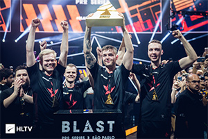 �ɹ����������ڣ�Astralis����BLASTProʥ����վ��